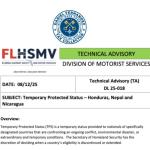 Comunicado del Recaudador de Impuestos del Condado de Miami-Dade, Dariel Fernandez, Sobre la Continuación del TPS y la Licencias de Conducir para Ciertos Inmigrantes