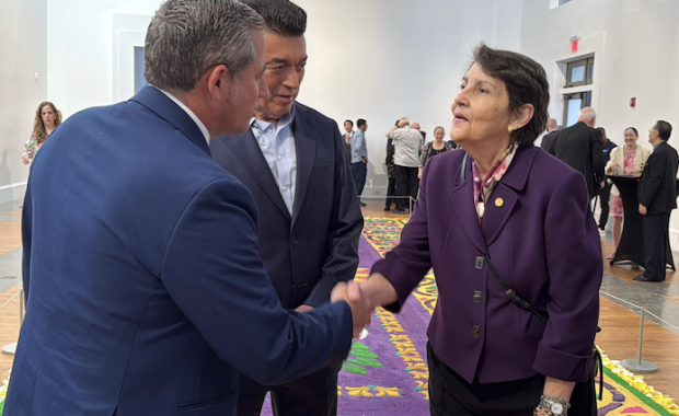 Tax Collector Dariel Fernandez Attends Alfombra de Aserrín Exhibition at Coral Gables Museum Celebrating Culture, Tradition, and Unity