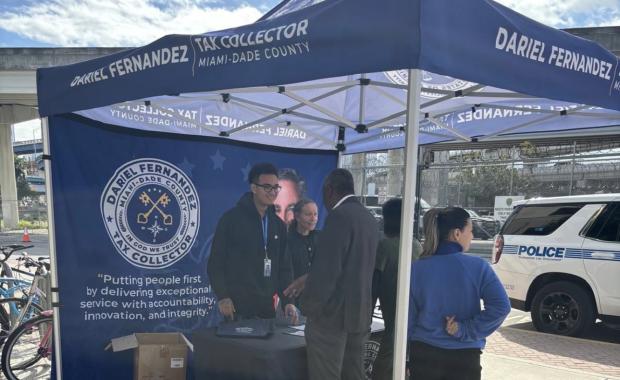 Miami-Dade Tax Collector’s TConnect Mobile Office Brings Essential Services to Camillus House