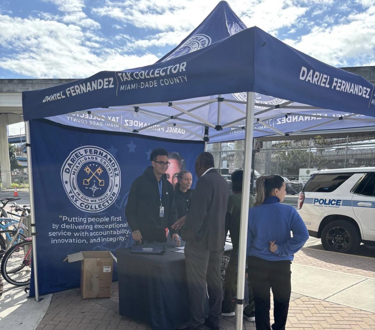 Miami-Dade Tax Collector’s TConnect Mobile Office Brings Essential Services to Camillus House