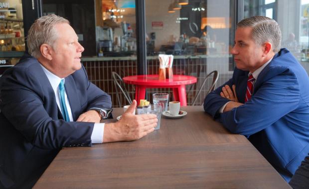 Miami-Dade County Tax Collector Dariel Fernandez Meets with U.S. Chargé d’Affaires for Cuba Mike Hammer