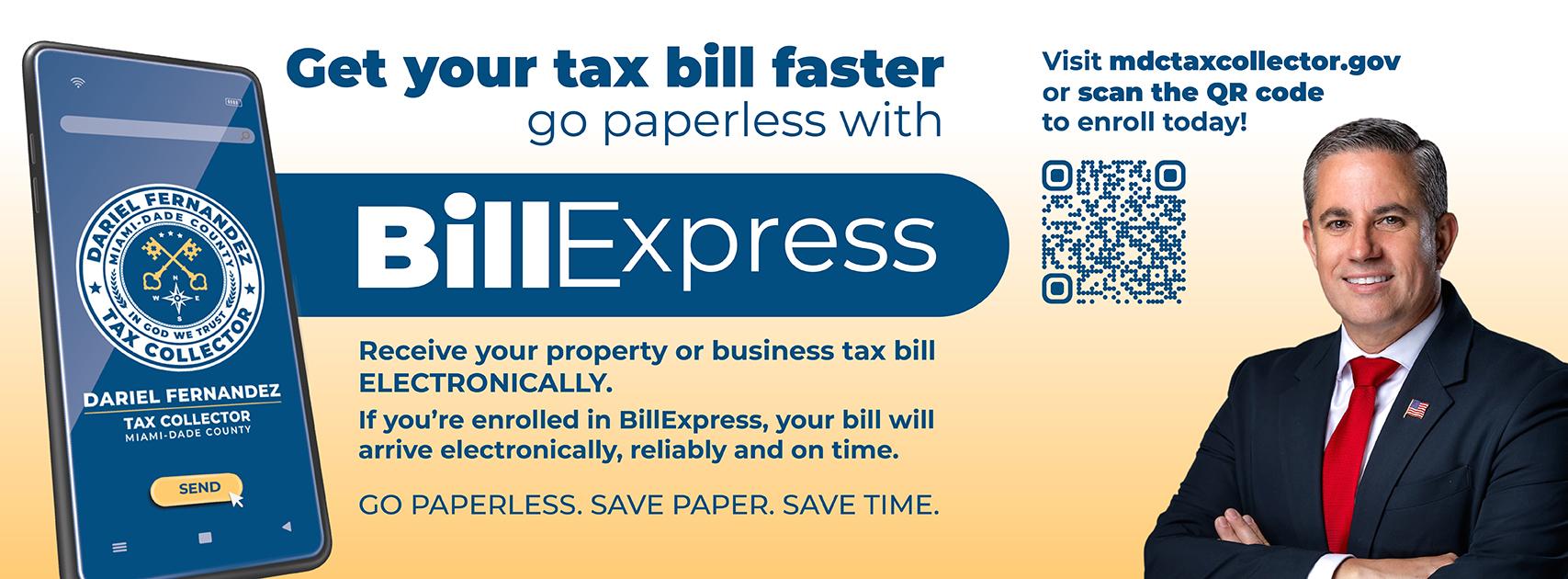 Bill Express banner
