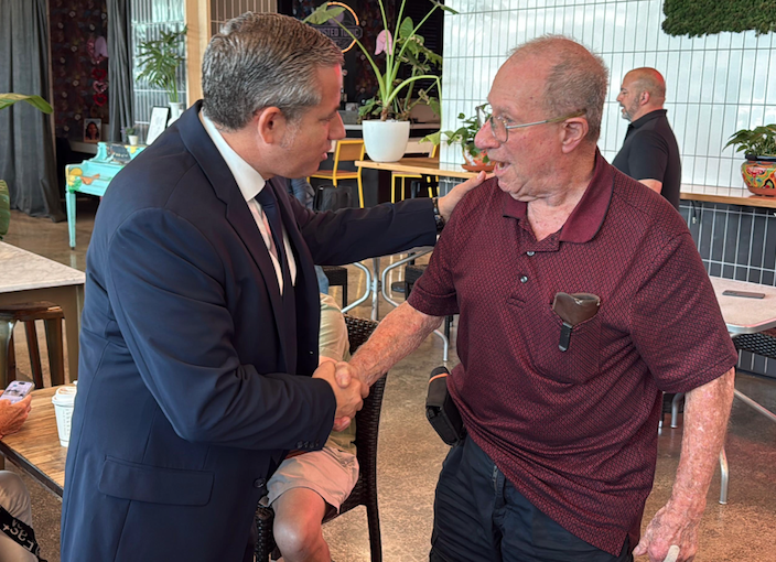 Tax Collector Dariel Fernandez Connects with Residents at Miami Beach Tuesday Morning Breakfast Club