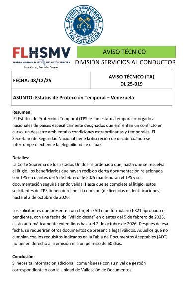 Driver Licenses for Hondurans Venezuelans Dariel Fernandez2