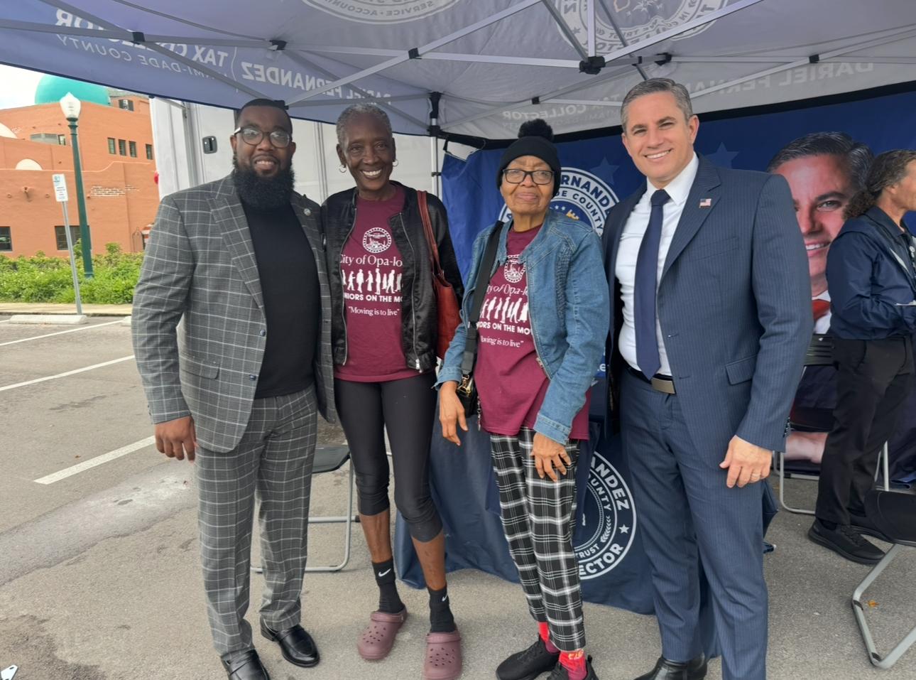 Tax Collector Dariel Fernandez Partners with the City of Opa-Locka