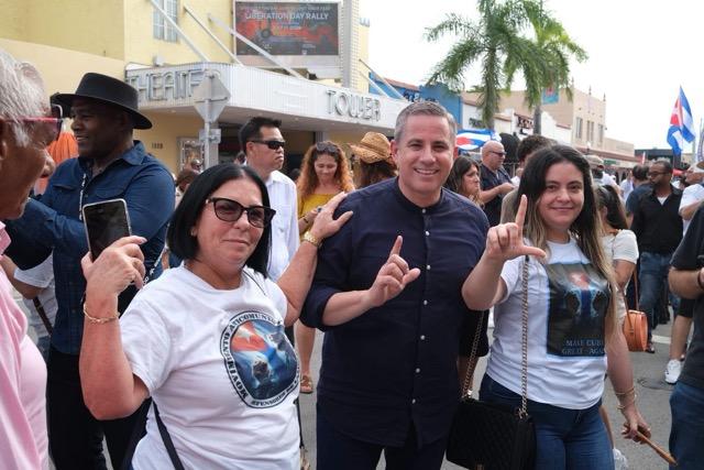 Tax Collector Dariel Fernandez Joins Community on Calle Ocho to Mark Fifth Anniversary of Historic July 11 Protests