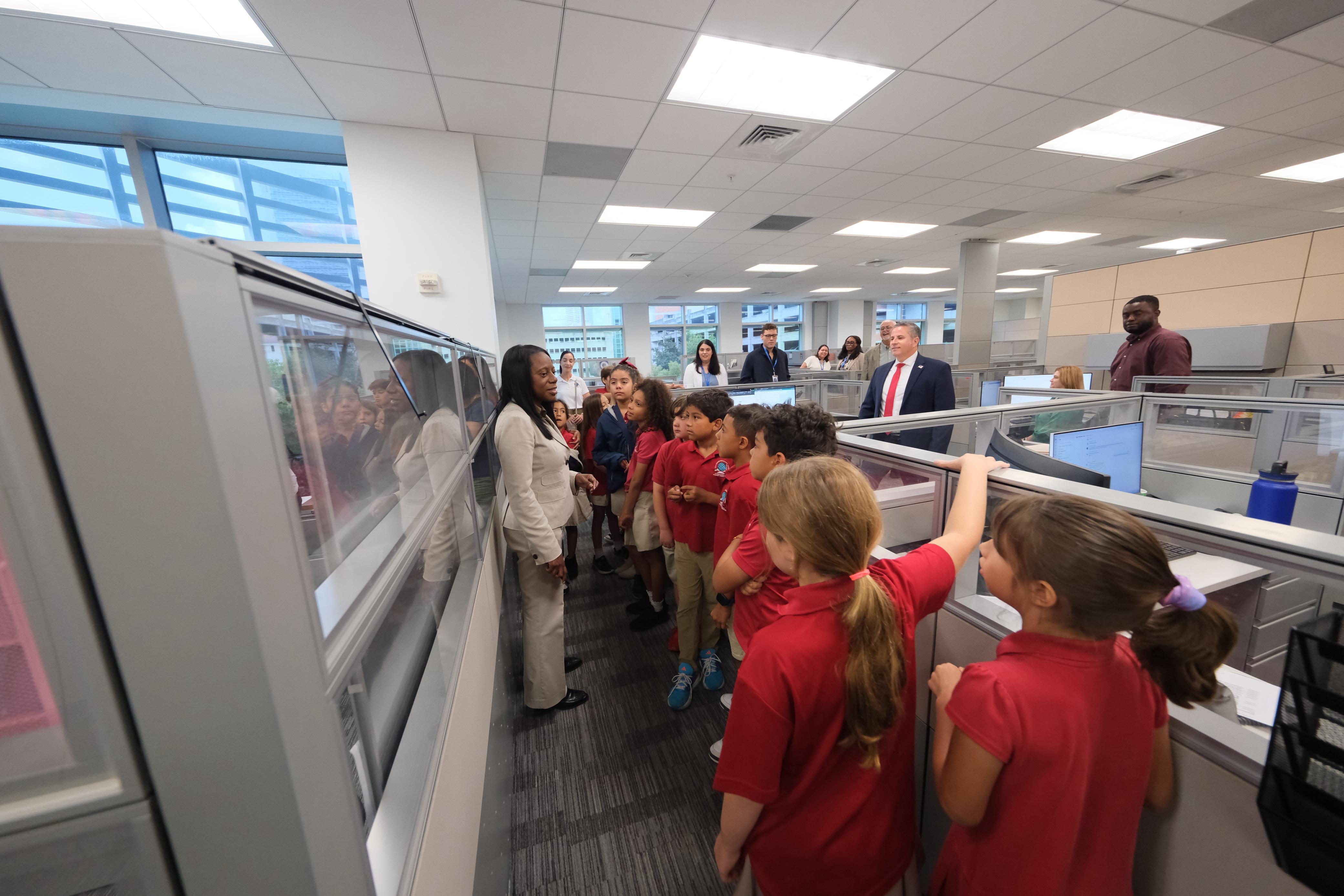 George Washington Carver Elementary School Students Visit Downtown Office - Photo 3