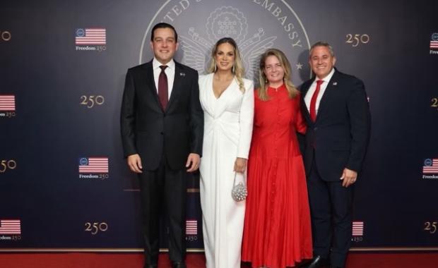 El Recaudador de Impuestos Dariel Fernandez Participa en la Celebración del 4 de Julio en Panamá por el 250.º Aniversario de los Estados Unidos