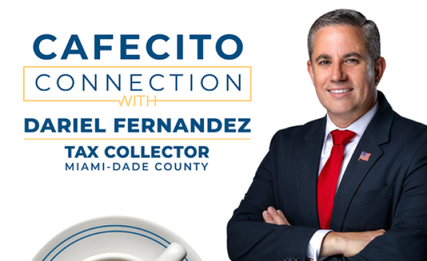 Cafecito Connection Con el Recaudador de Impuestos Dariel Fernandez en Miami-Central Office