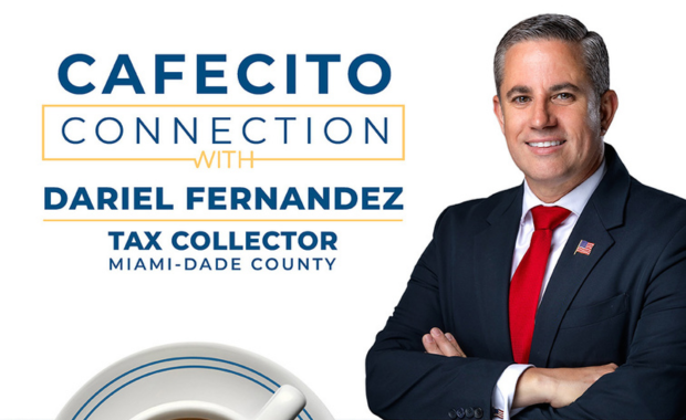 Cafecito Connection with Tax Collector Dariel Fernandez at CAO Bakery and Cafe